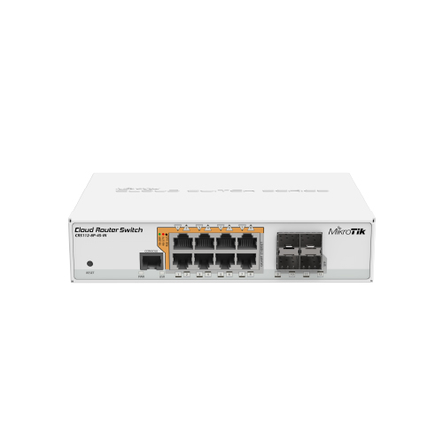 SWITCH 8 PUERTOS 10/100/1000 Mbps PoE + 4SFP (SIN FUENTE)